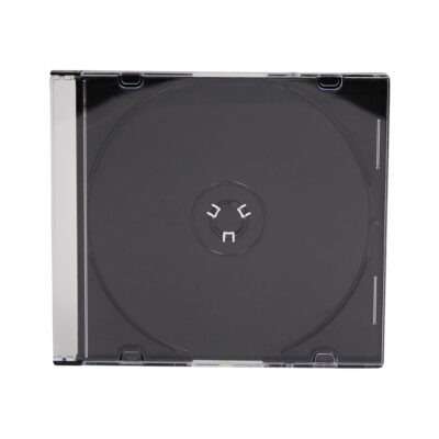 CD Jewel Case - Slim Black Tray