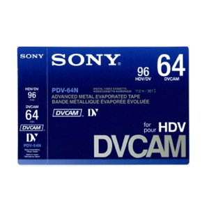 Sony DVCAM 064N large size - Sony DVCAM 184 Cassette Tapes