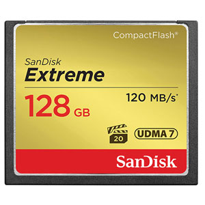 sandisk cf card extreme 32gm - 128gb