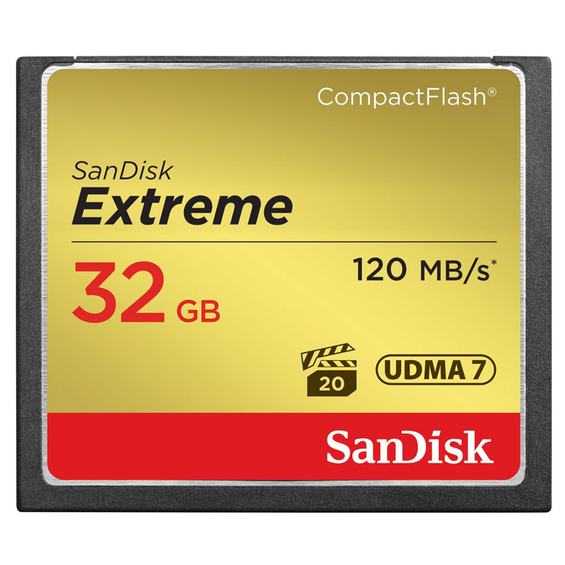 Sandisk 32GB CF Extreme Sandisk 32GB CF Extreme