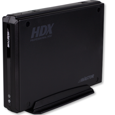 external hard drives Avastor HDX on stand