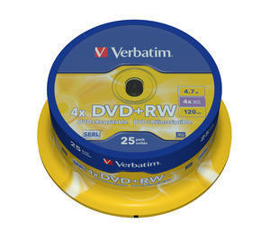 Verbatim DVD+RW 25pack Verbatim DVD+RW 25pack