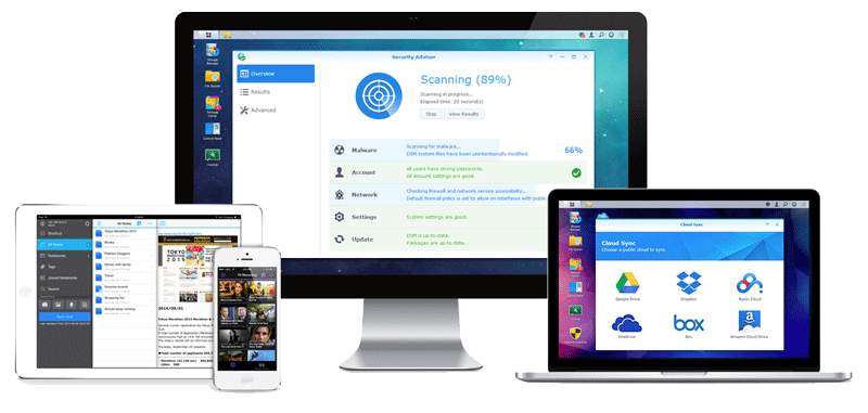 Synology DS115J Synology Software Manager