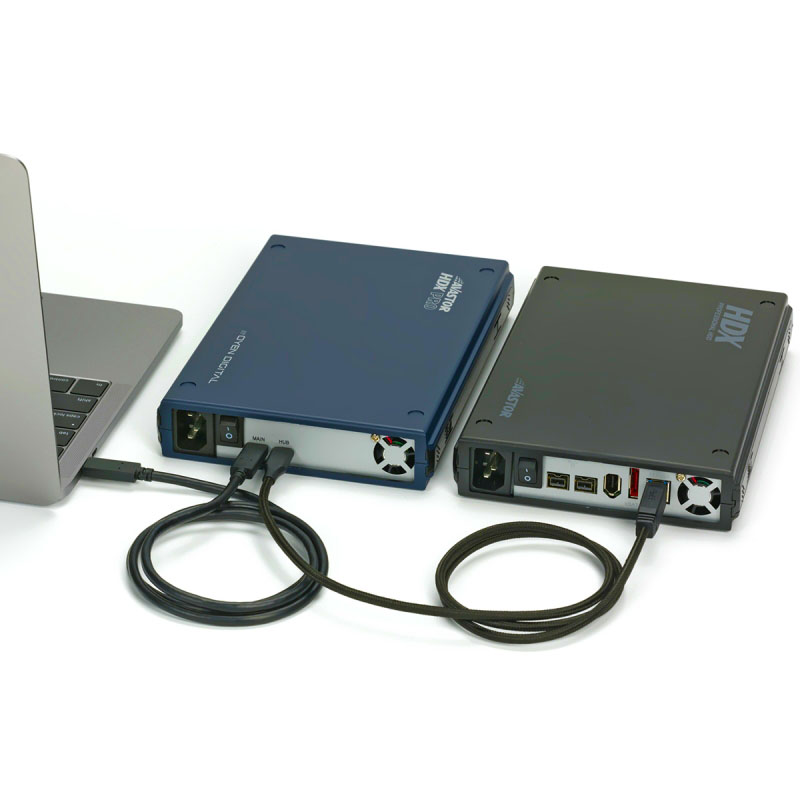Avastor-Daisychained_HDX Avastor HDX Pro with USB-C - Daisy Chain