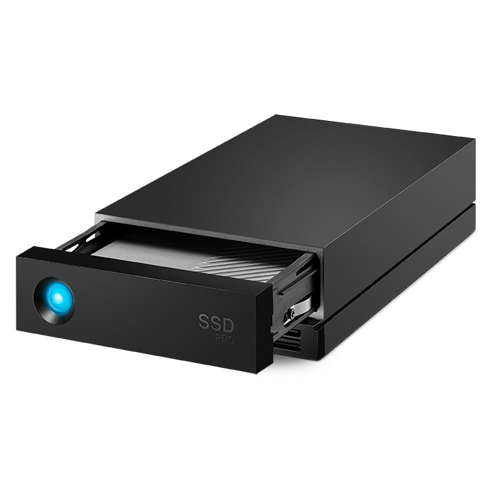 LaCie_1big-Dock-SSD-Pro_open LaCie 1big Dock SSD Tray