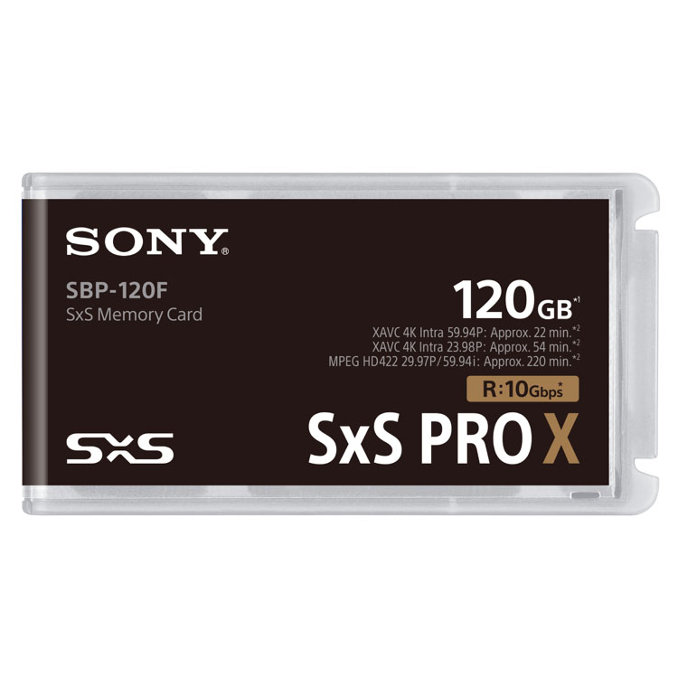 Sony-sxs-pro-x-120GB-case Sony SxS Pro X SBP-120F - case