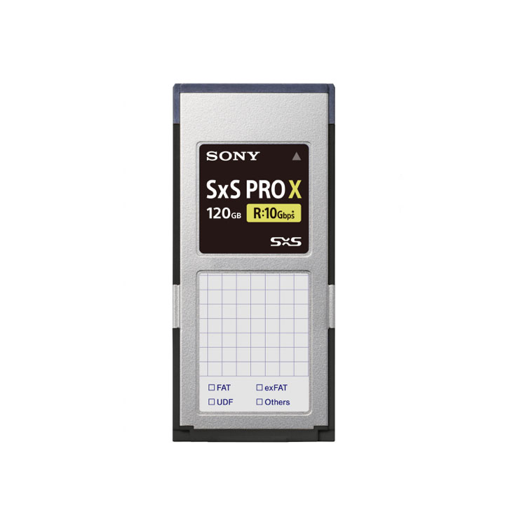 Sony-sxs-pro-x-120GB Sony SxS PRO X Memory Cards 120GB & 240GB