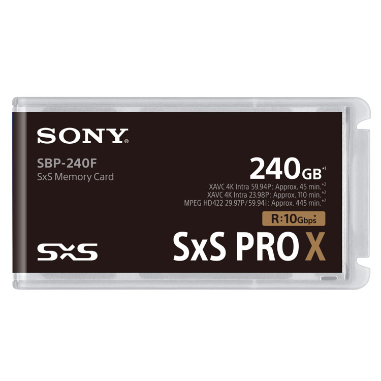 Sony-sxs-pro-x-240GB-case Sony SxS Pro X 240GB Case