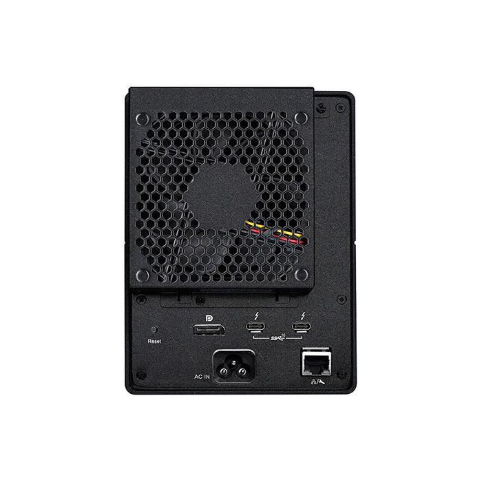 ARC-8050T3U_4-bay_rear ARC 8050T3 4-Bay Thunderbolt 3 ports