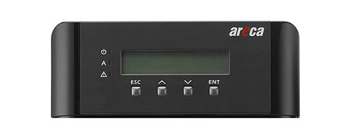 areca arc-8050t3u Areca LCD Panel Management