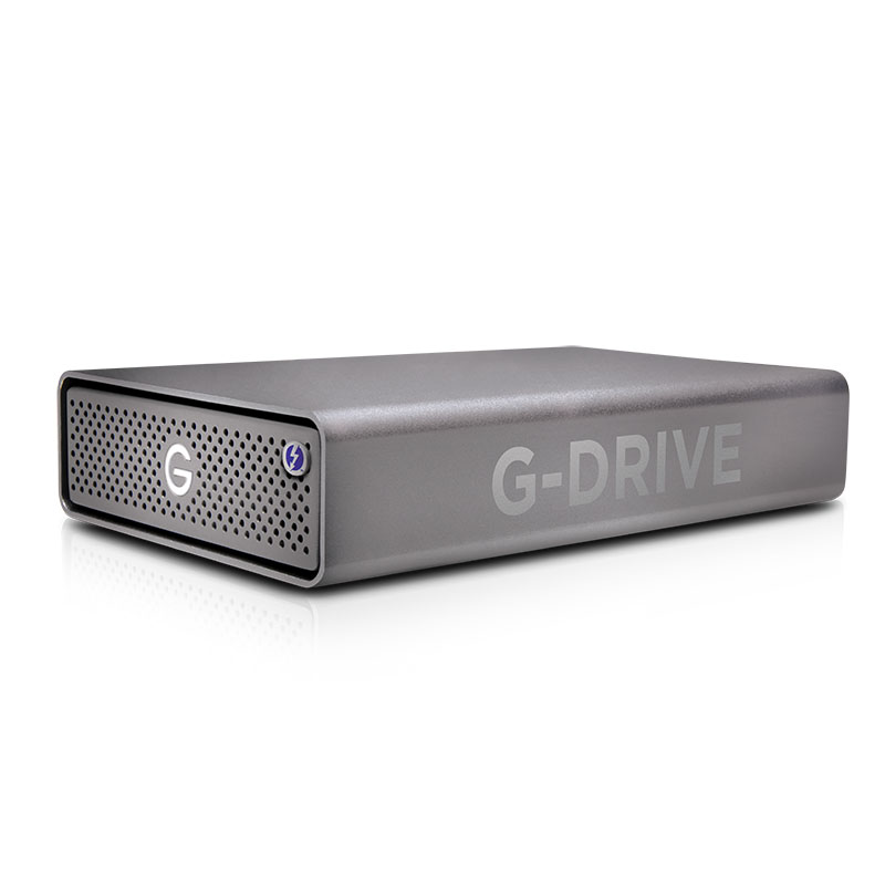 G-DRIVE-PRO_ANGLE G-Drive PRO with Thunderbolt 3