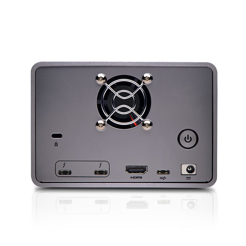 G-RAID-2_ports G-RAID 2 interface