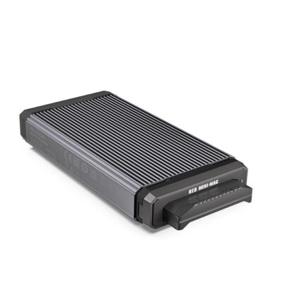 Red Mini-MAG CF Card Reader - angle - SDP PRO Reader