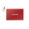 Samsung T7 SSD Red - above