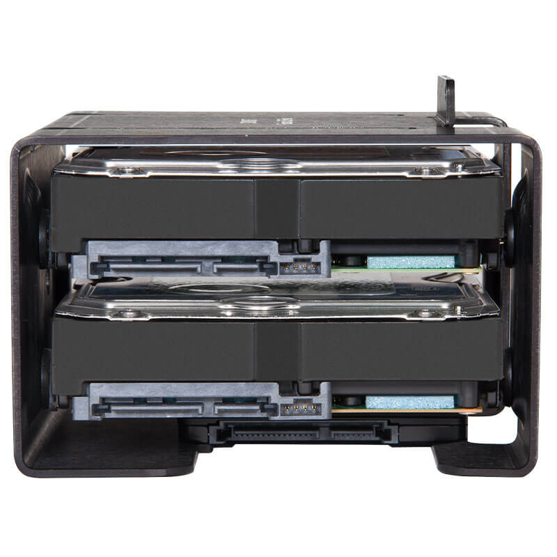Fusion_Flex_J3i_drives Sonnet Fusion Flex J3i - HDD View