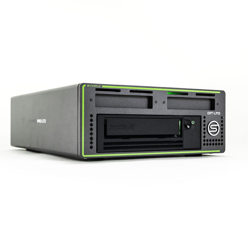 Symply-DIT-LTO-HH_SIDE.jpg Symply DIT LTO half height with SSD Reader