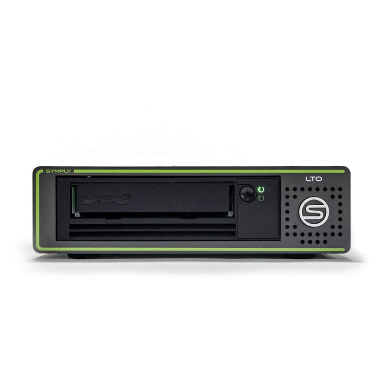Symply-LTO_FRONT SymplyLTO Desktop SAS HH LTO-8