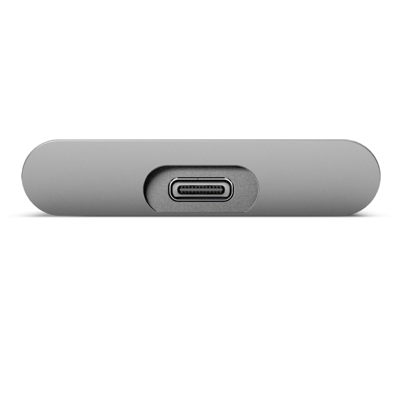 LaCie Portable SSD_Rear-USB-C Lacie Portable SSD with USB-C