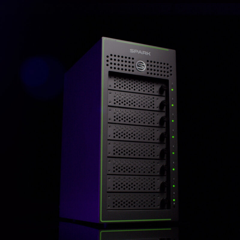 SymplySPARK_hero Symply Spark 8-BAY RAID