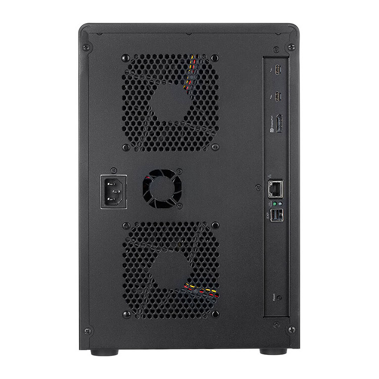 ARC-8050T3_12-Bay_rear Areca ARC 8050T3 12-Bay Desktop RAID - rear