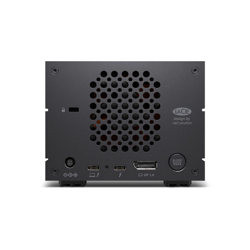 LaCie_2big_Dock_Rear_Ports LaCie 2big Dock - rear - Thunderbolt 3 ports