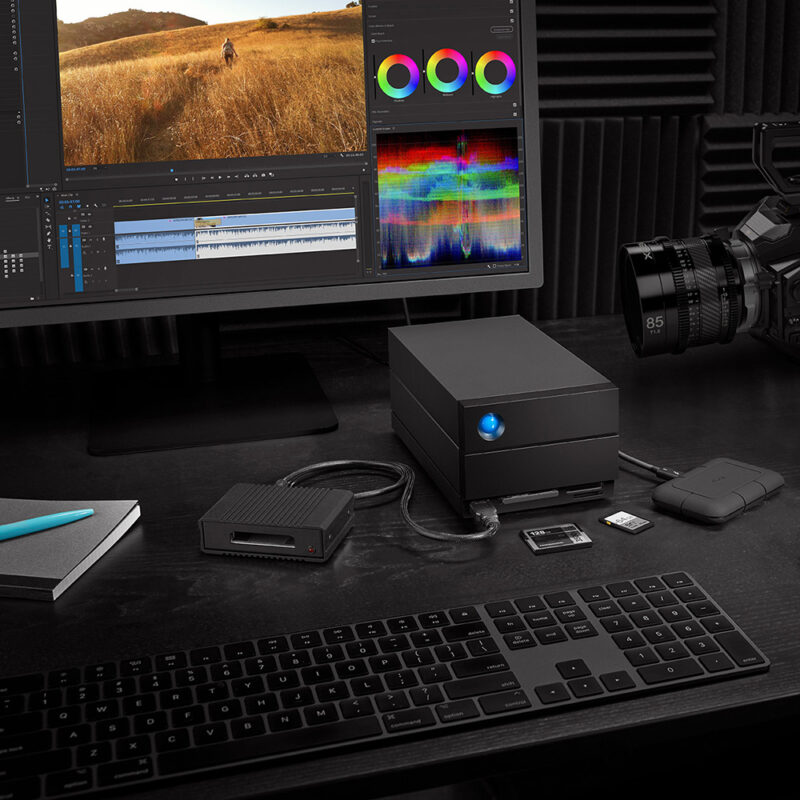LaCie_2big_Dock_workflow LaCie 2big Dock with video editing software