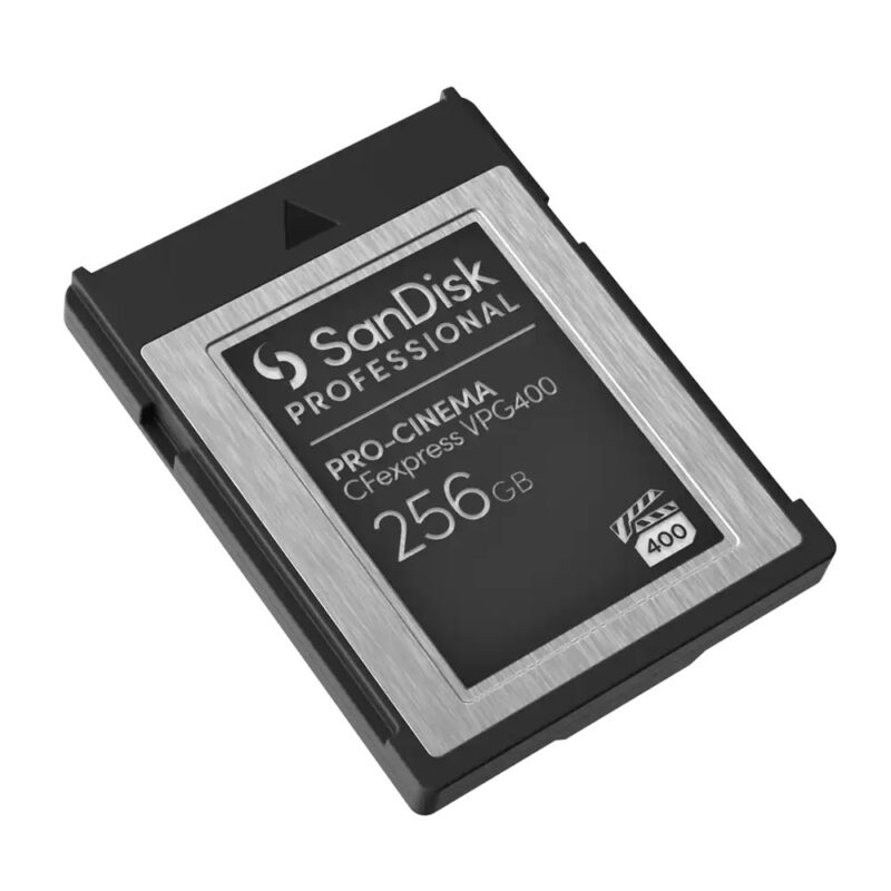 SDP-pro-cinema-cfexpress-vpg400-right SanDisk Professional Pro Cinema CF Express 256GB