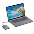 LaCie Mobile Hard Drive plugged into Mac Book Pro