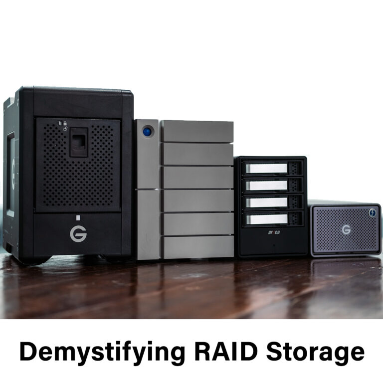choosing a portable ssd RAID storage demystified