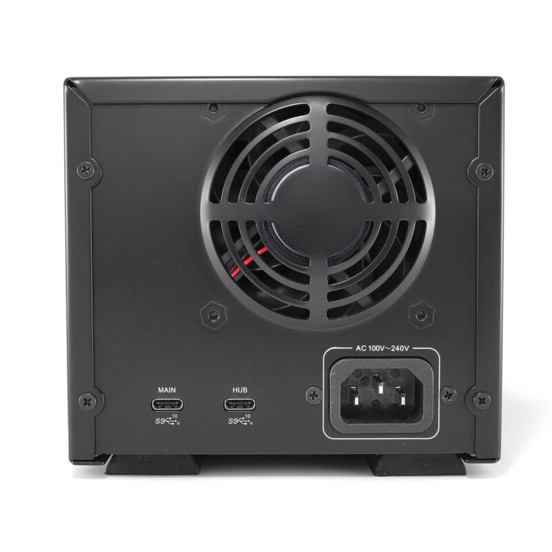 Oyen_mobius_2C_raid_rear Oyen Digital Mobius 2C - rear with dual USB-C ports
