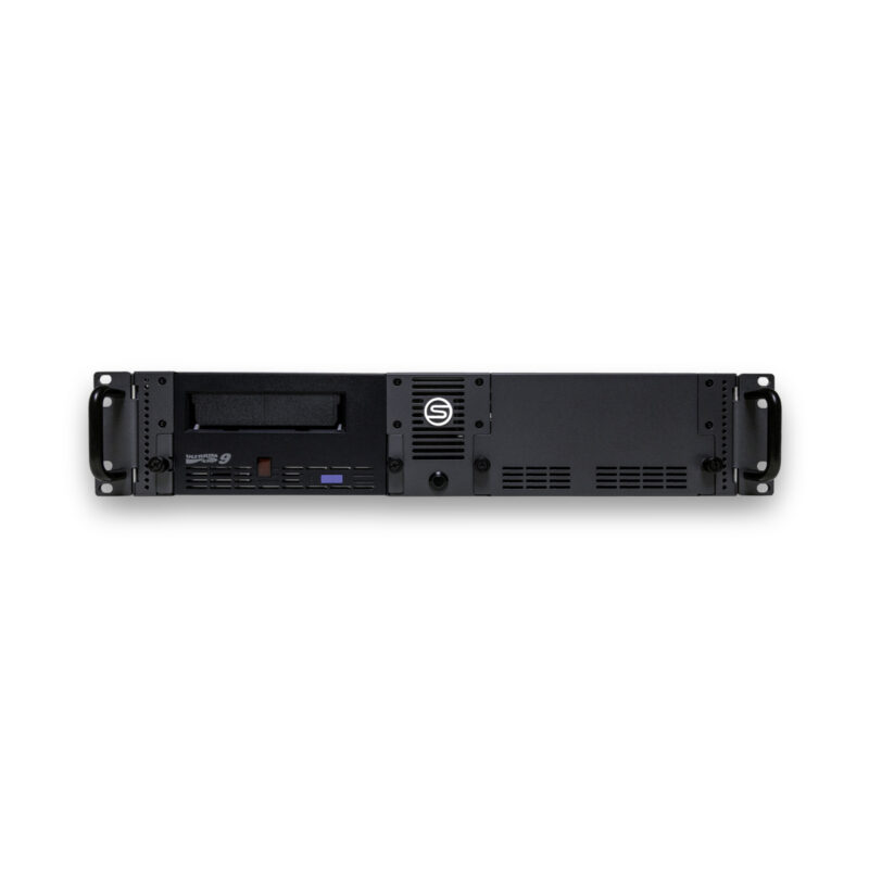 Symply-SYPR2_LTO9_FRONT Symply Pro 2U Rackmount with single Full Height LTO 9