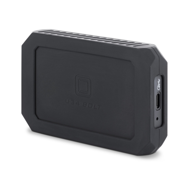 U34Bolt-standing-left Oyen Digital U34 Bolt NVME SSD with USB-C