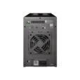 SymplySpark 4-BAY RAID - rear fan and ports