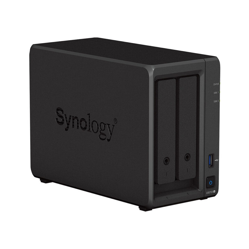 Synology-DS723plus-angle Synology DS723+ NAS system - Angle