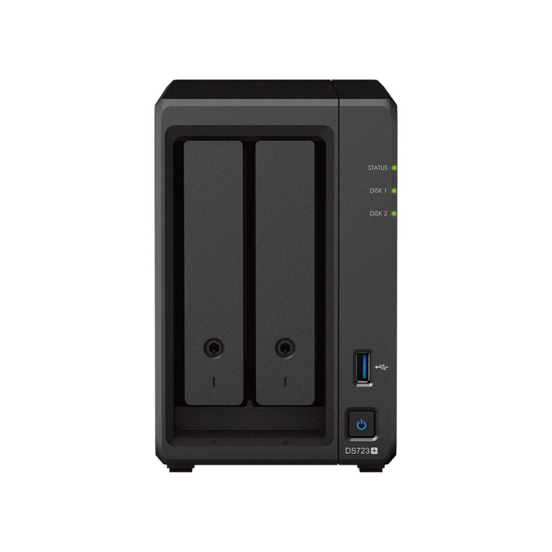 Synology DS723+ NAS system - Front