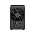 Synology DS723+ rear fan and ports
