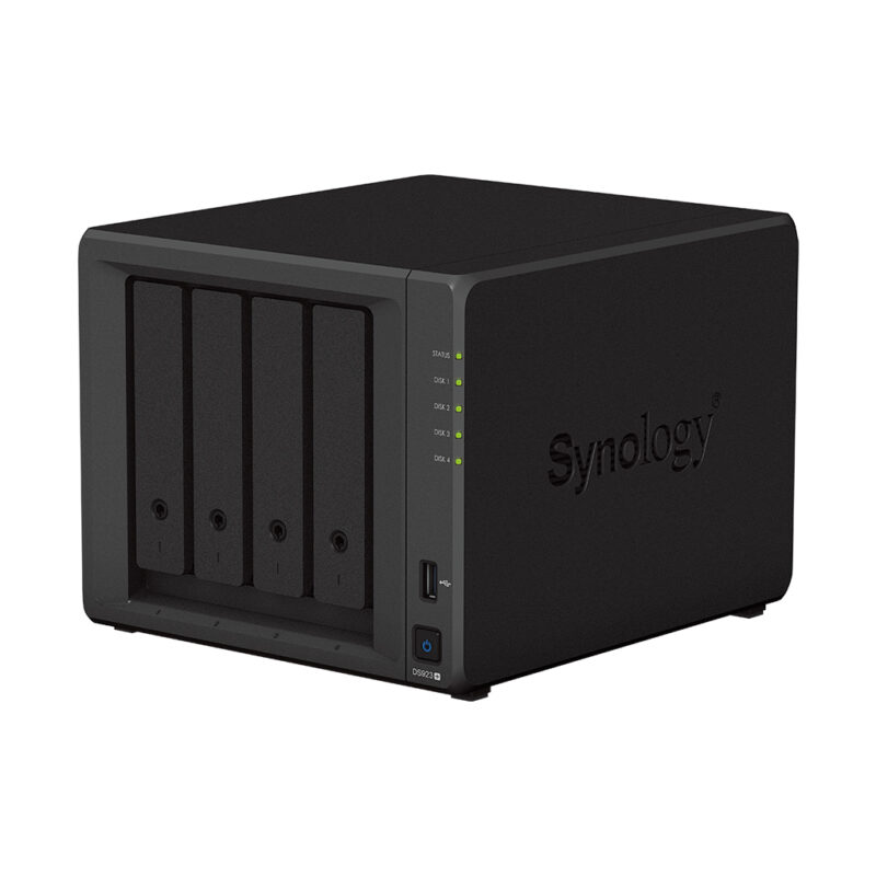 Synology-DS923plus-angle Synology DS923+ Angle