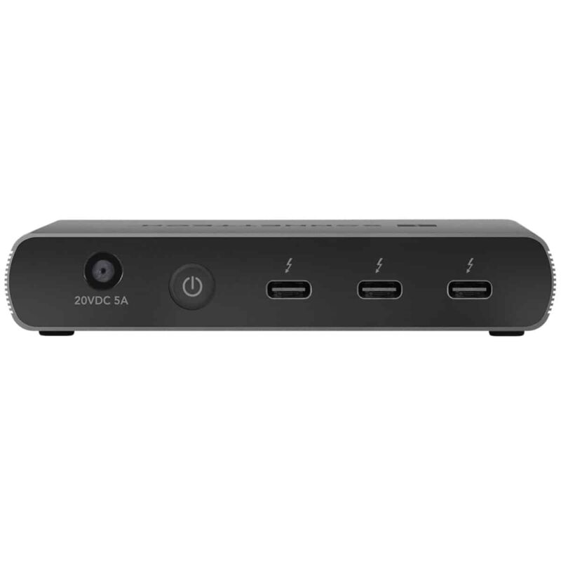 Sonnet-Echo5-Thunderbolt4-Hub-Ports2 Sonnet Echo 5 - thunderbolt 4 ports - rear