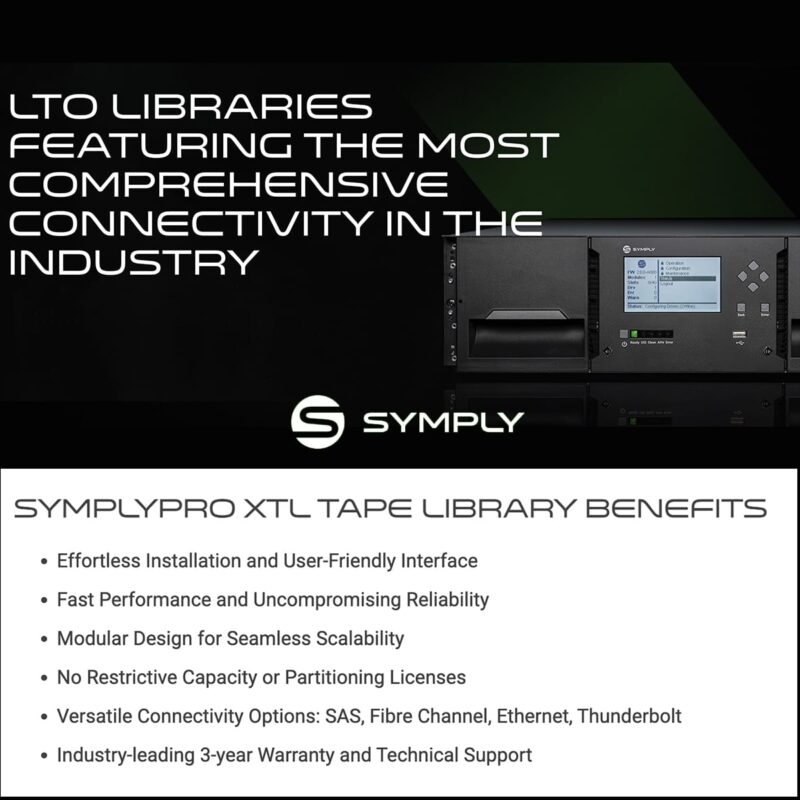Symply-Library-Info Symply LTO Libraries - Information