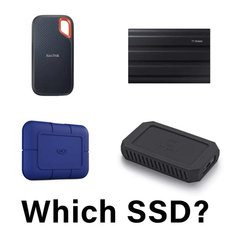 choosing a portable ssd Which SSD ?