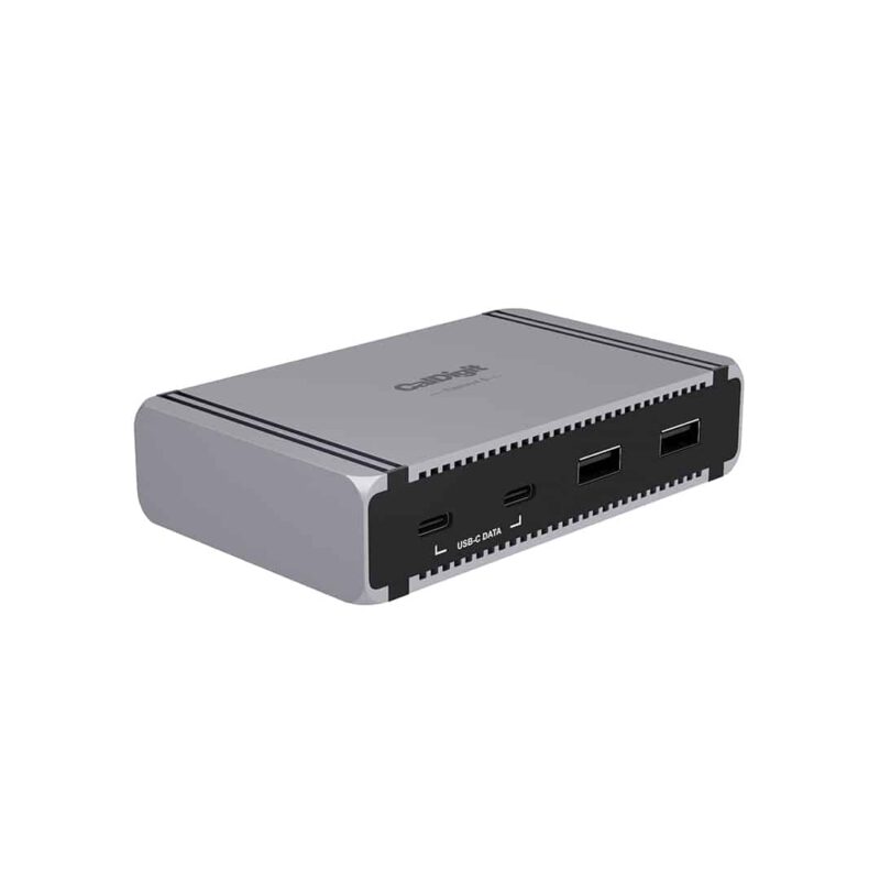 CalDigit Element 5 Hub - front right view