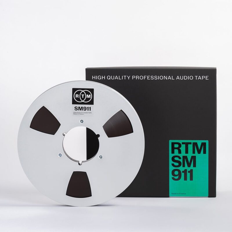RTM-SM911-1-2-34220 RTM SM911 1/2" tape on 10.5" Metal Nab Spool with box