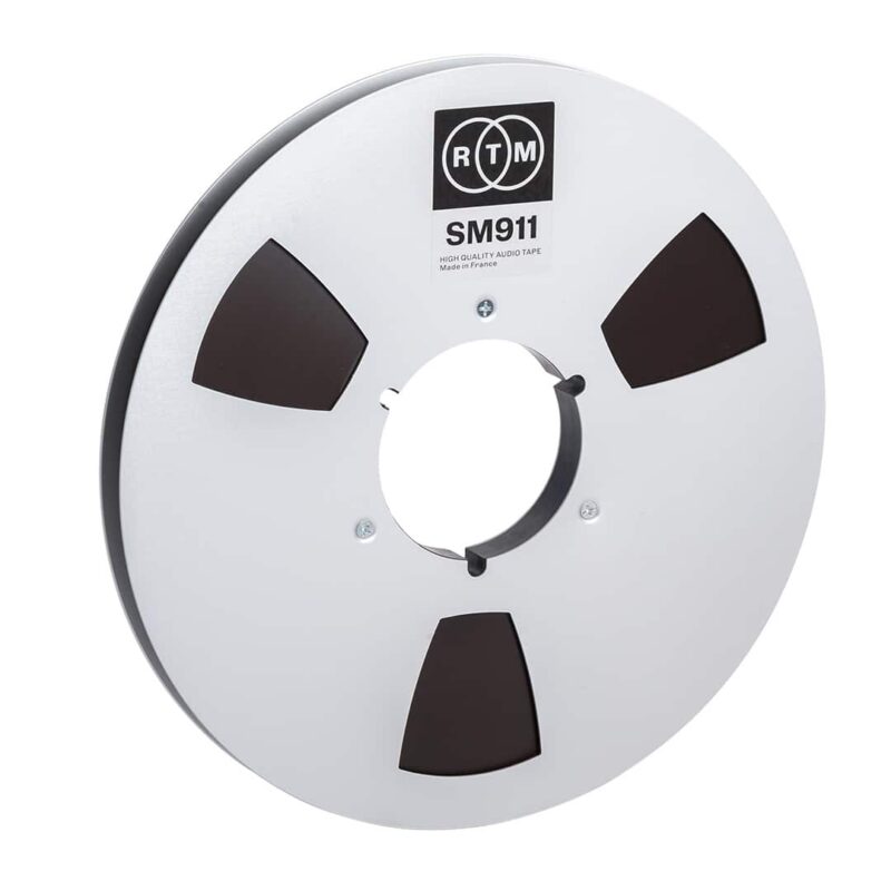 RTM-SM911-1-2-34220-spool RTM SM911 1/2" tape on metal spool NAB