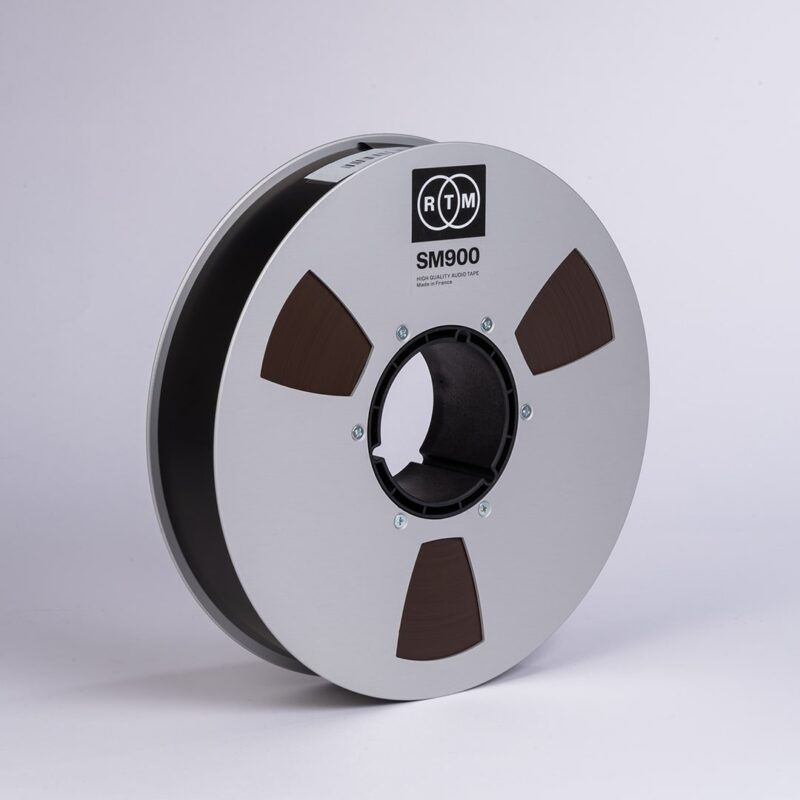 RTM-SM900-2inch-762M-metal-reel Recording The Masters SM900 2" analogue tape on metal spool