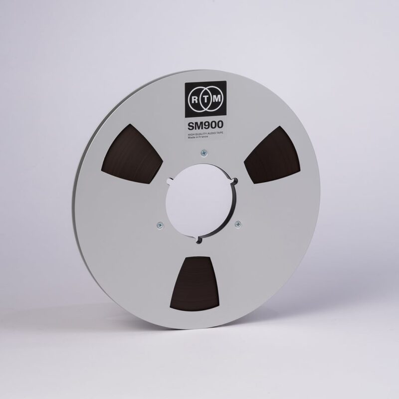 RTM-SM900_1-4_metal-reel Recording The Masters SM900 1/4" tape on metal spool
