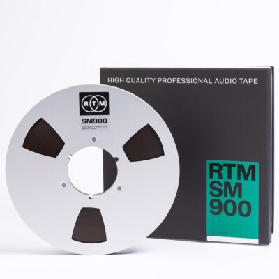 Recording The Masters SM900 1/4" analogue tape on metal spool