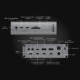 CalDigit TS5 Thunderbolt 5 Dock - Front and back ports