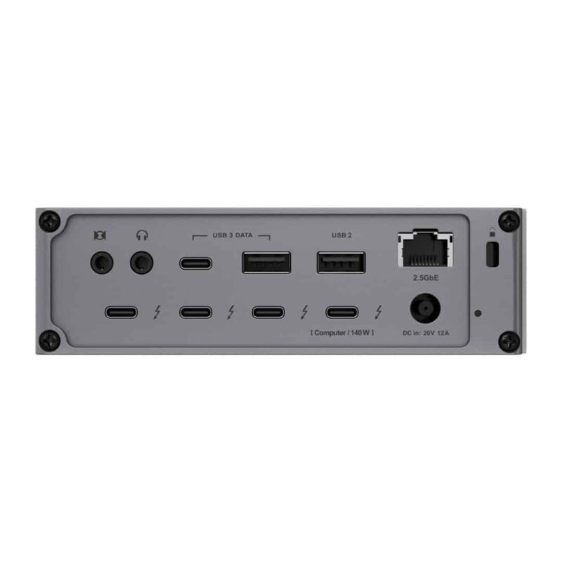 CalDigit-TS5-Rear-Ports CalDigit TS5 Thunderbolt 5 Dock - Rear Ports