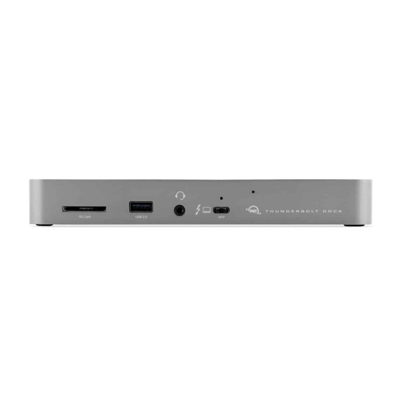 OWCTB4DOCK-front-ports OWC 11-Port Thunderbolt Dock - front ports