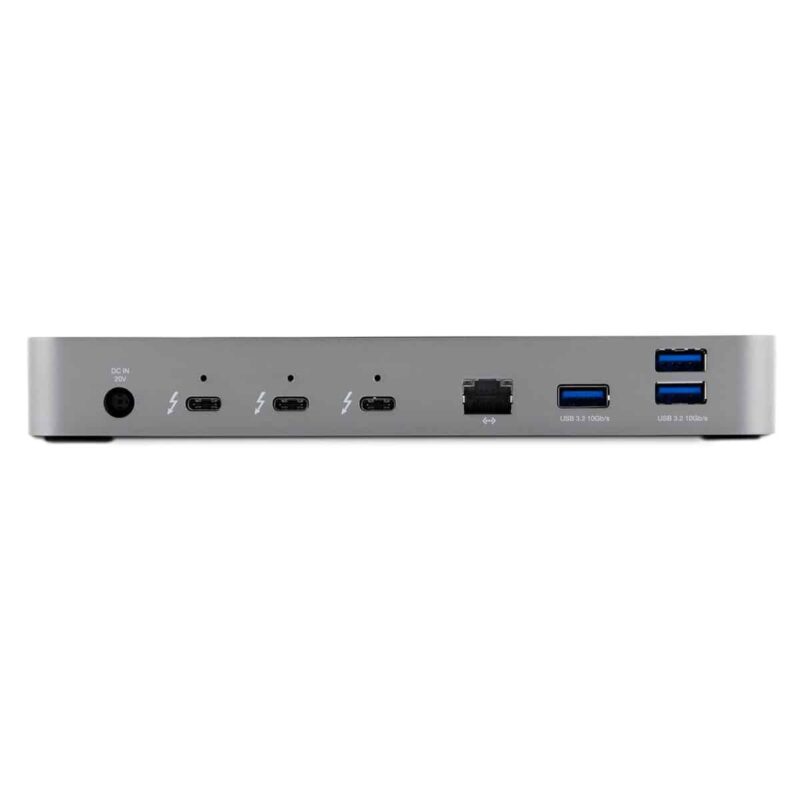 OWCTB4DOCK-rear-ports OWC 11-Port Thunderbolt Dock - rear ports